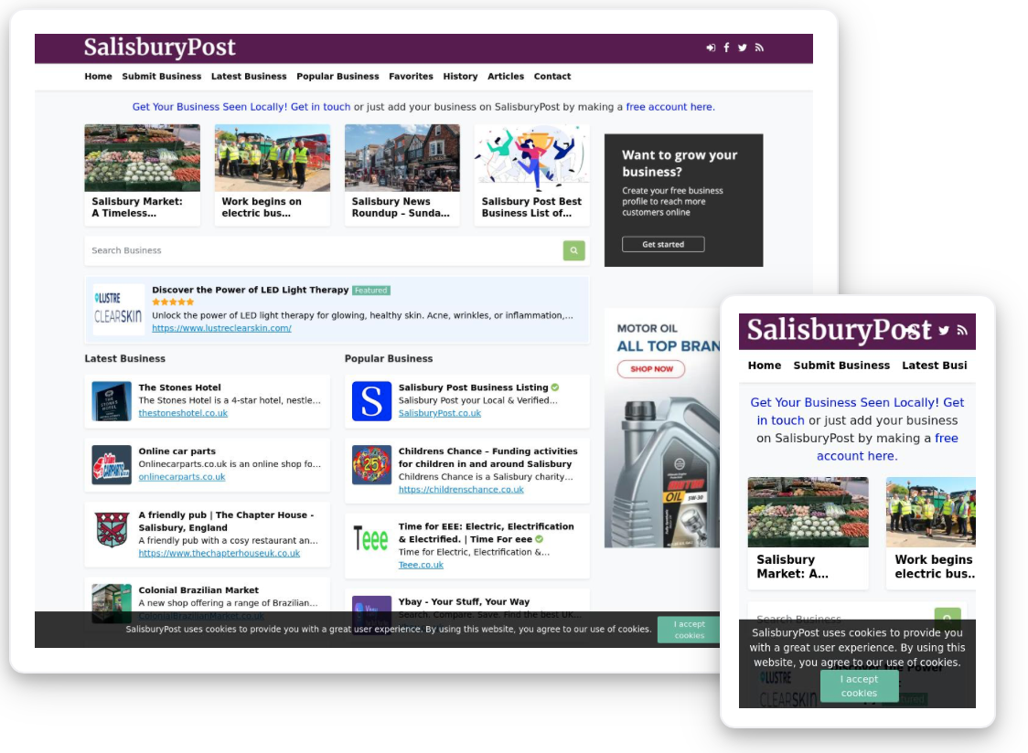 Why Listing Your Business on SalisburyPost.co.uk Boosts Your Google Presence