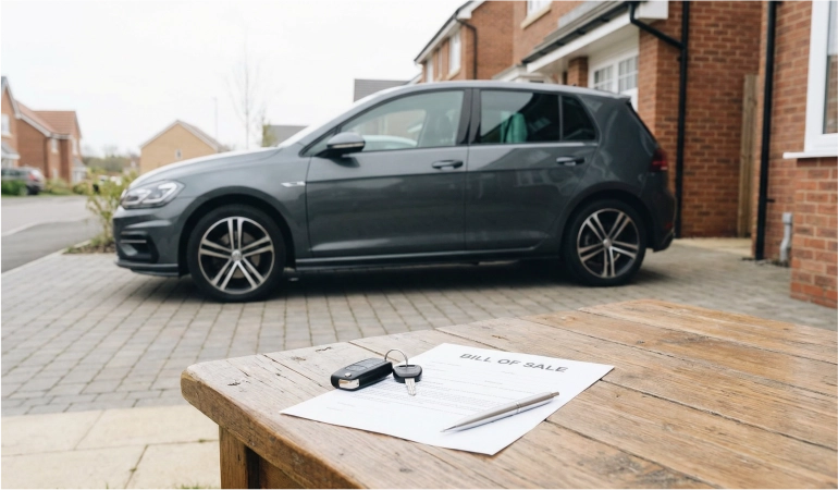 Selling a Car Without a V5C Logbook
