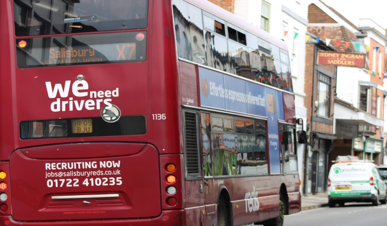 Could You Drive a Bus? Salisbury Reds Recruiting Across Wiltshire