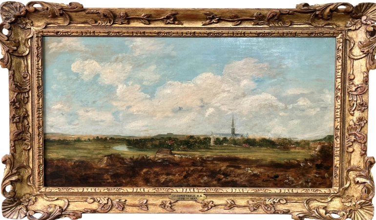 John Constable Painting Returns to Salisbury for First Public Display in 200 Years