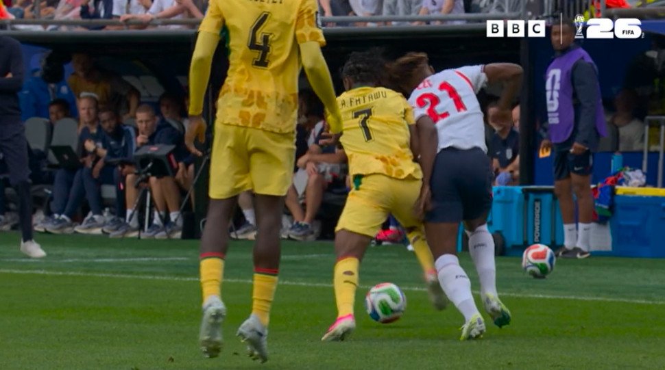 Ghana left frustrated after penalty shout against England