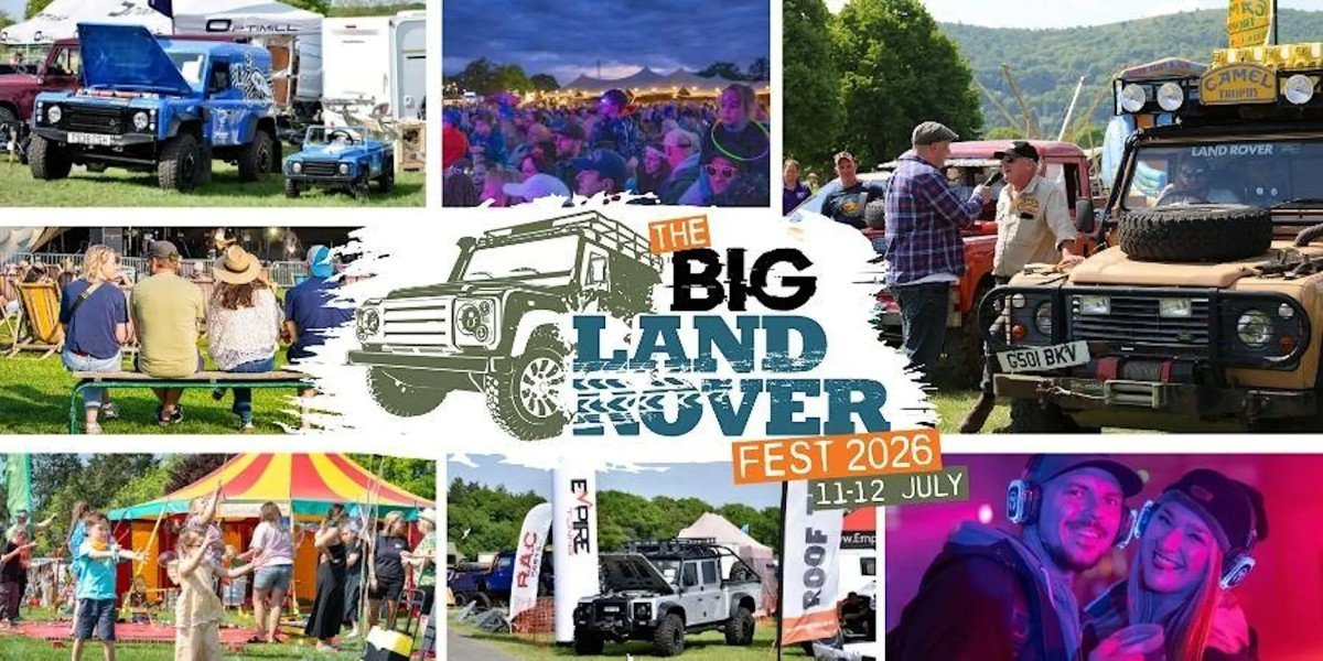 The Big Land Rover Festival, Newbury 11 - 12 July 2026 - Camping