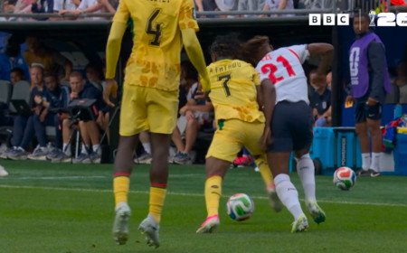 Ghana left frustrated after penalty shout against England