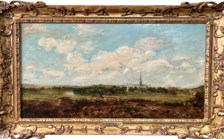 John constable painting returns to salisbury for first public display in 200 years