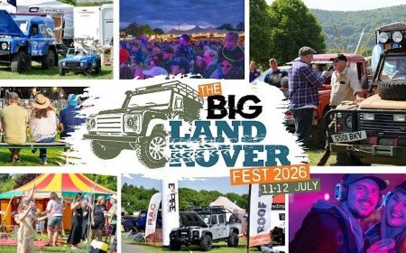 The Big Land Rover Festival, Newbury 11 - 12 July 2026 - Camping