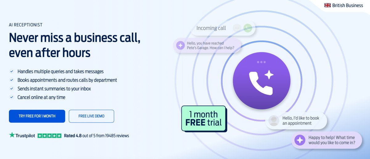 Fasthosts launches AI Receptionist to help businesses answer calls 24/7