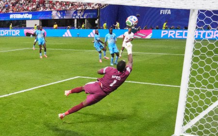 DR Congo goalkeeper Lionel Mpasi frustrates England with stunning World Cup saves