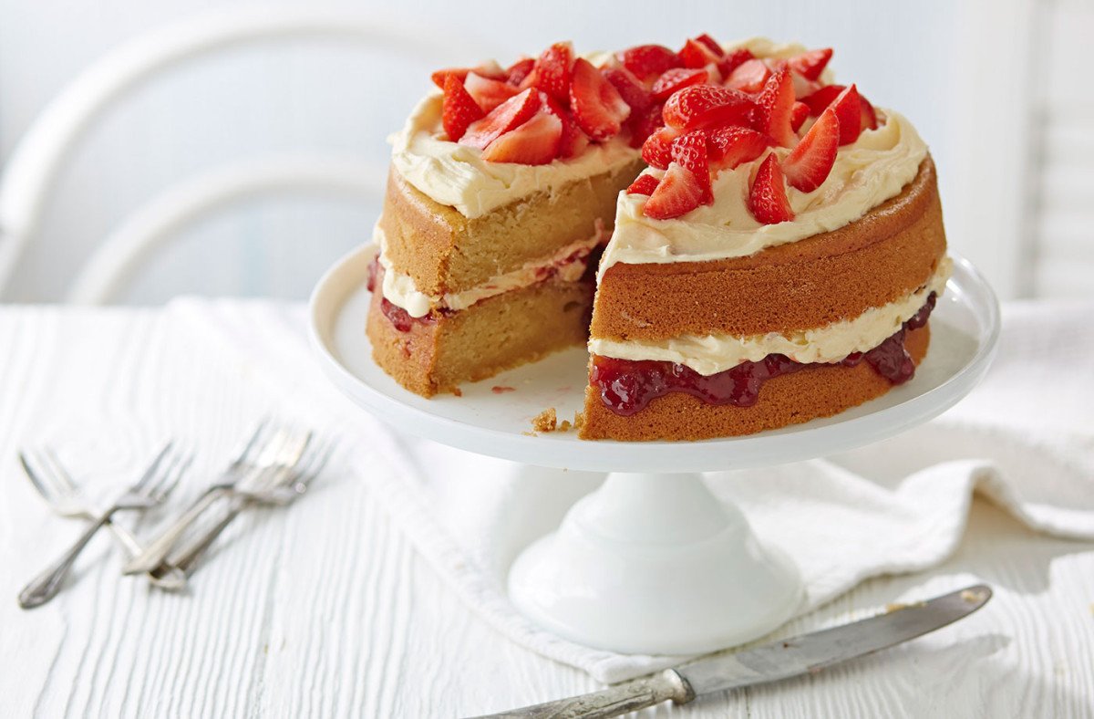 Vegan Victoria sponge recipe
