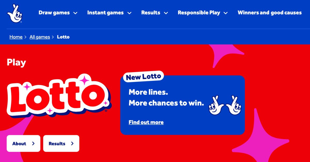 National Lottery Lotto results