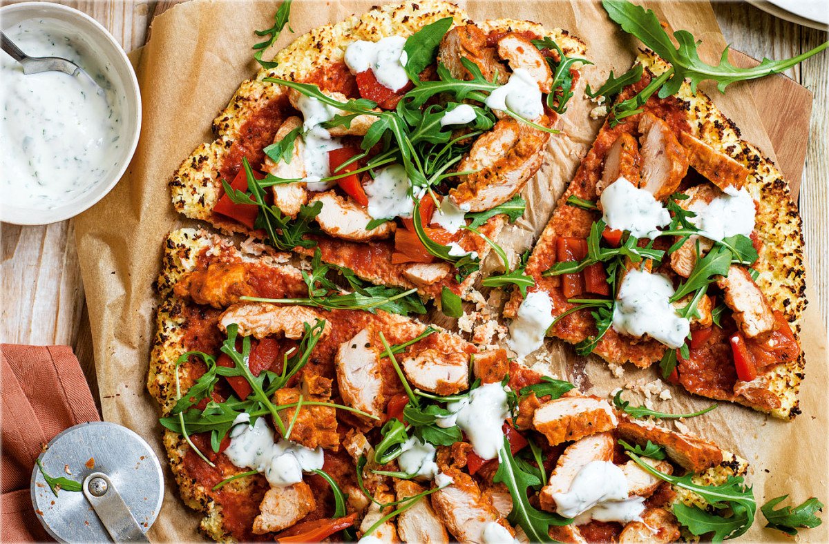 Spicy chicken cauliflower