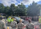 Army personnel receive hard hitting drink drive presentation