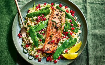 Pomegranate-Sesame-Lime-AirFryer-Salmon