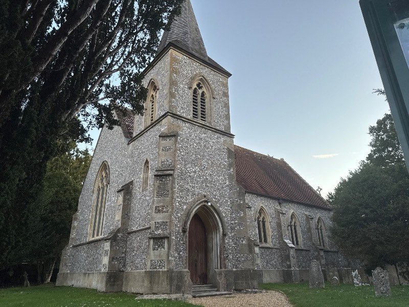 Mark Nash raises £3,000.74 after cycling to 84 Wiltshire churches