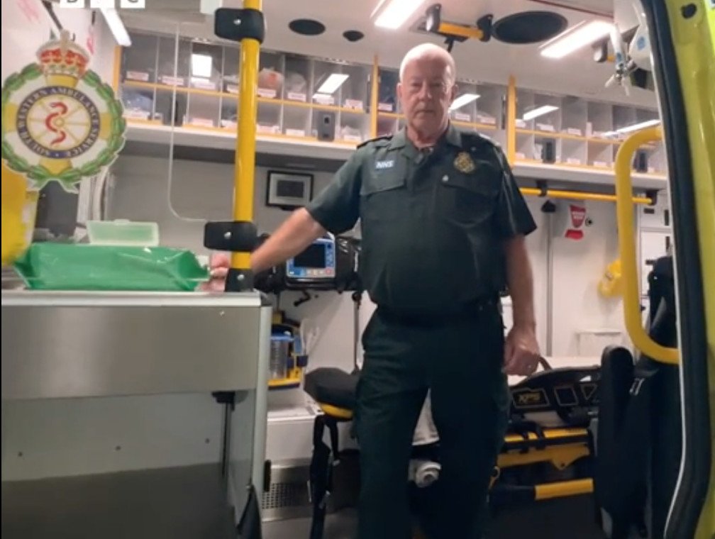 Paramedic Says He Will Miss the Camaraderie After 50 Years in Salisbury Ambulance Service