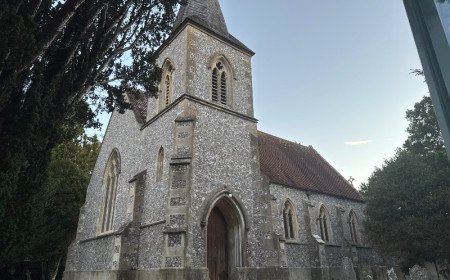Mark Nash raises £3,000.74 after cycling to 84 Wiltshire churches