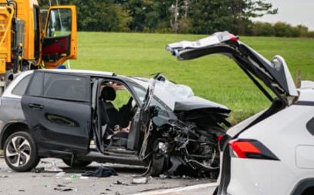 collision involving lorry near Netheravon