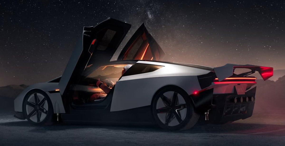 Tesla Unveils Flying Roadster