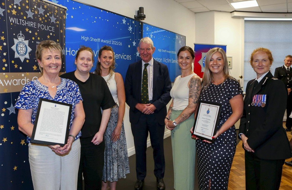 Horizon Victim Unit recognised with High Sheriff Award for outstanding service to victims
