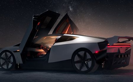 Tesla Unveils Flying Roadster